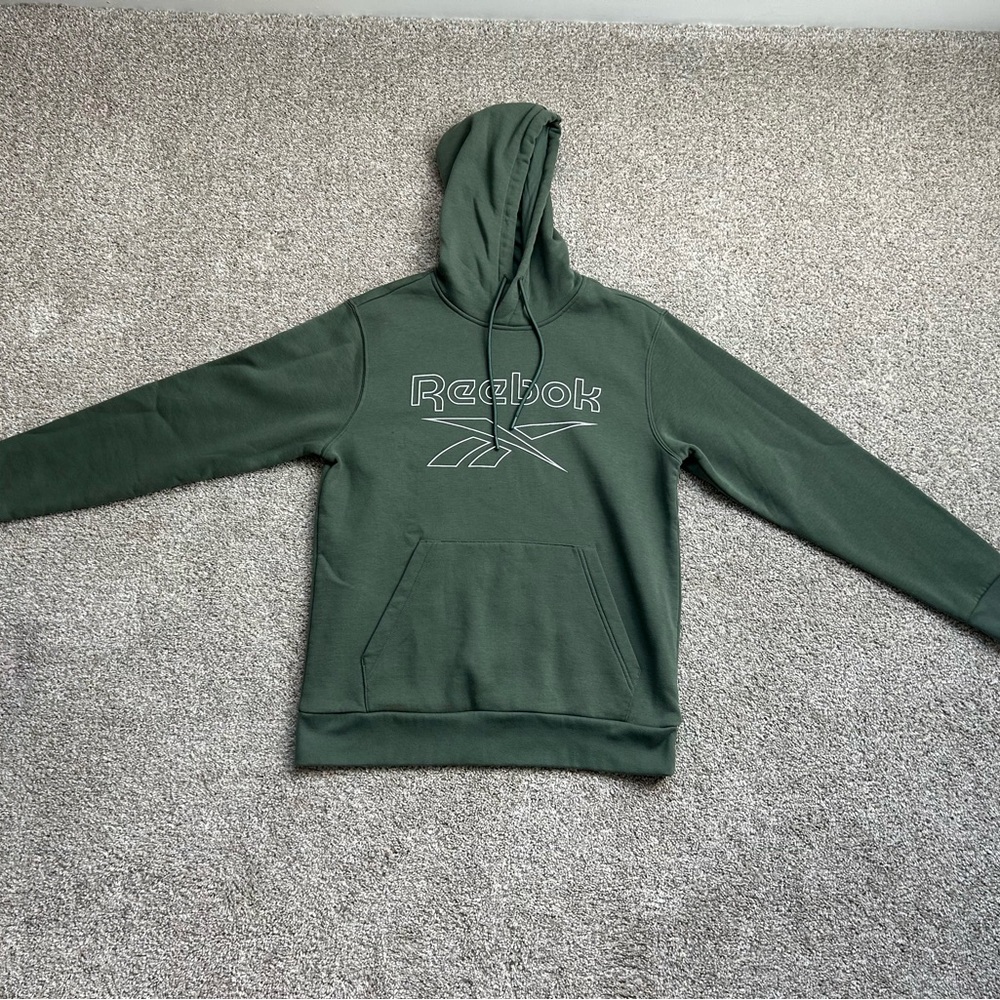 Green Reebok Men's Hoodie